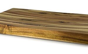 Architec Concave Acacia Carving Board, Gripperwood Collection with Non-slip Gripper Feet, 13 by 19-Inches