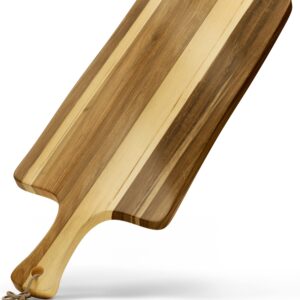 Decorque Extra Large Charcuterie Boards - 24x10 in, Experience the Best in Kitchen Cutting with Cutting Boards for Kitchen - Cheese Boards Charcuterie Boards - Ideal Board for Charcuterie! Natural