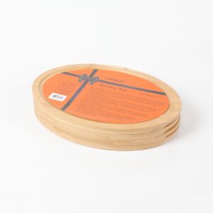 hawok 2-1 bamboo tray/plate/cutting board set……
