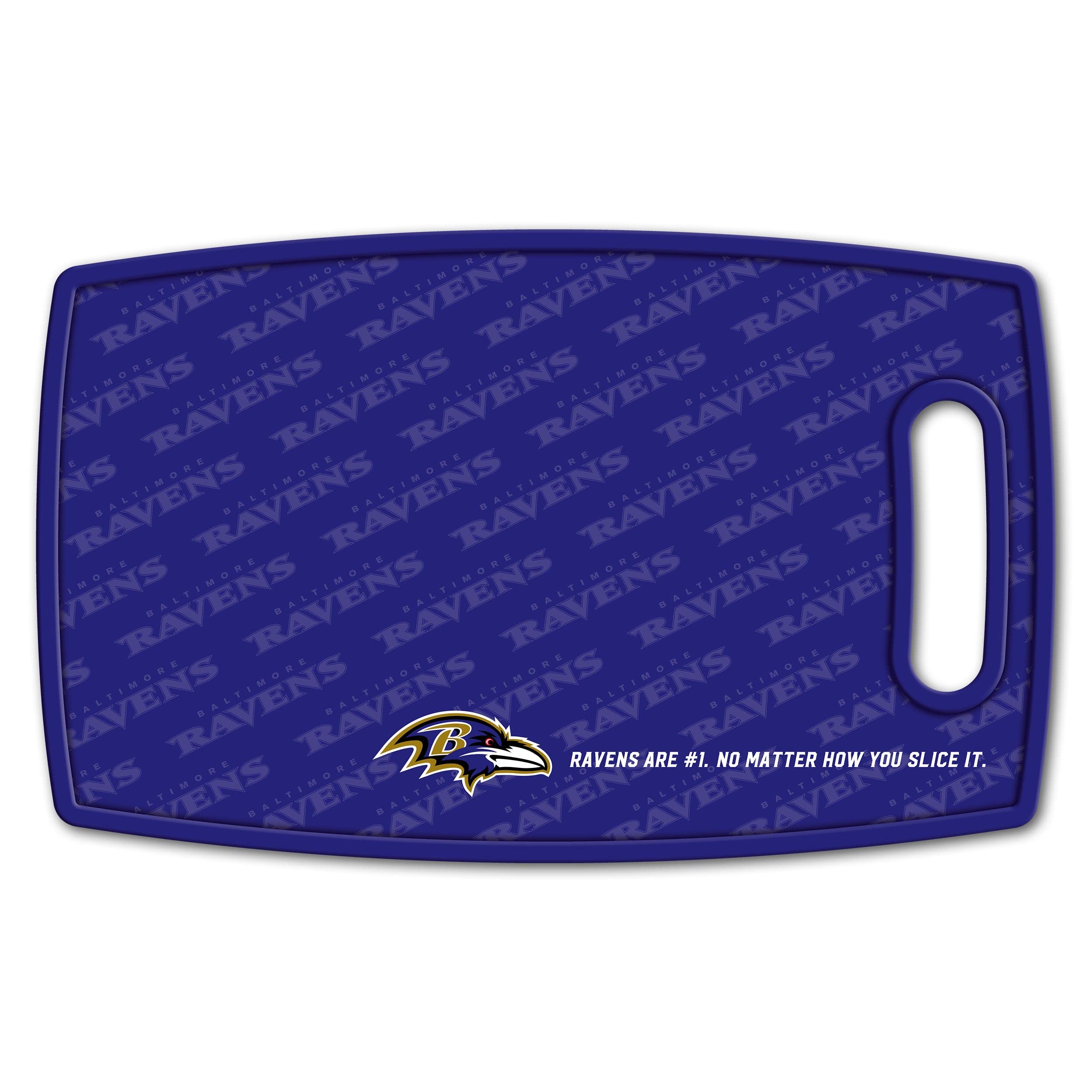 YouTheFan NFL Baltimore Ravens Logo Series Cutting Board