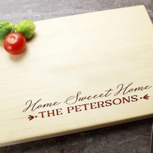 Custom Cutting Boards Wood Engraved Housewarming Gift Personalized Mr Mrs Cutting Board Engraved Cutting Board