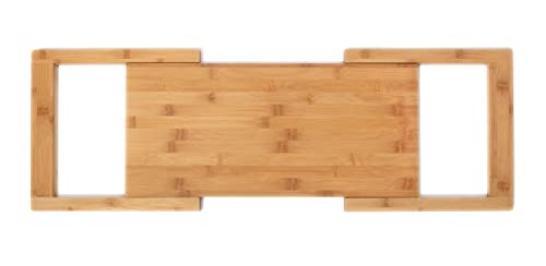 Lipper International 8841 Bamboo Wood Over-the-Sink Expandable Cutting Board, 34" x 11 1/2" x 3/4"