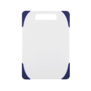 copco nonslip small plastic cutting board, 7.75x11.25-inch, royal blue