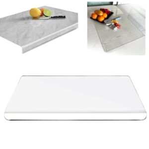 acrylic anti-slip transparent cutting board,2023 new acrylic cutting boards for kitchen counter,clear cutting board clear chopping board non slip cutting boards with lip (24 * 18 inches（60 * 45 cm）)