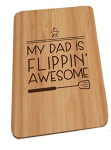cutting board for dad - home decor, home accents, father's day gift, grandparent's day gift (dad cutting board)
