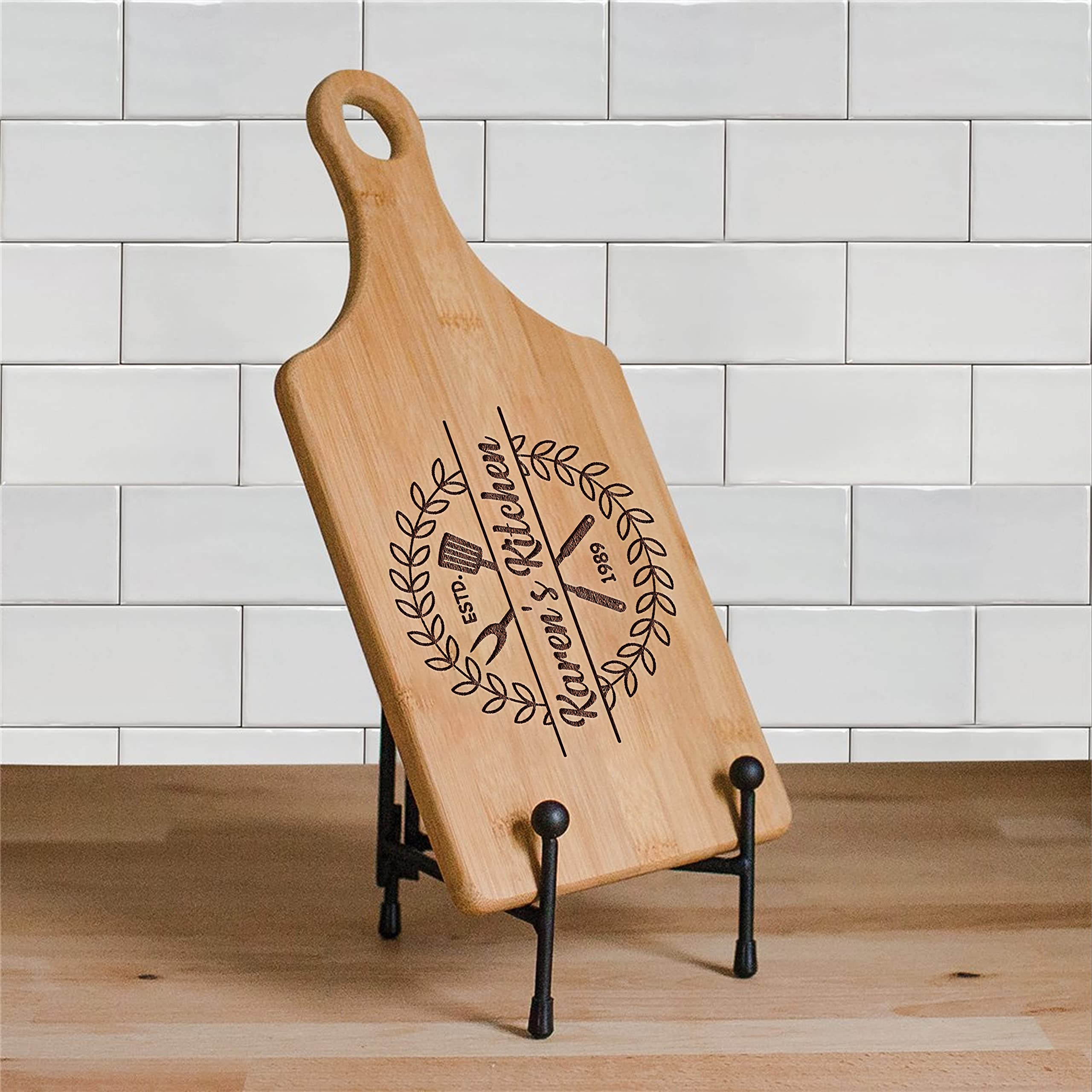 Personalized Cutting Board For Mom Custom Cutting Board Mothers Day Chopping Board Paddle Wood Engraved