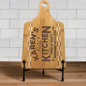 Personalized Cutting Board For Mom Custom Cutting Board Mothers Day Chopping Board Paddle Wood Engraved