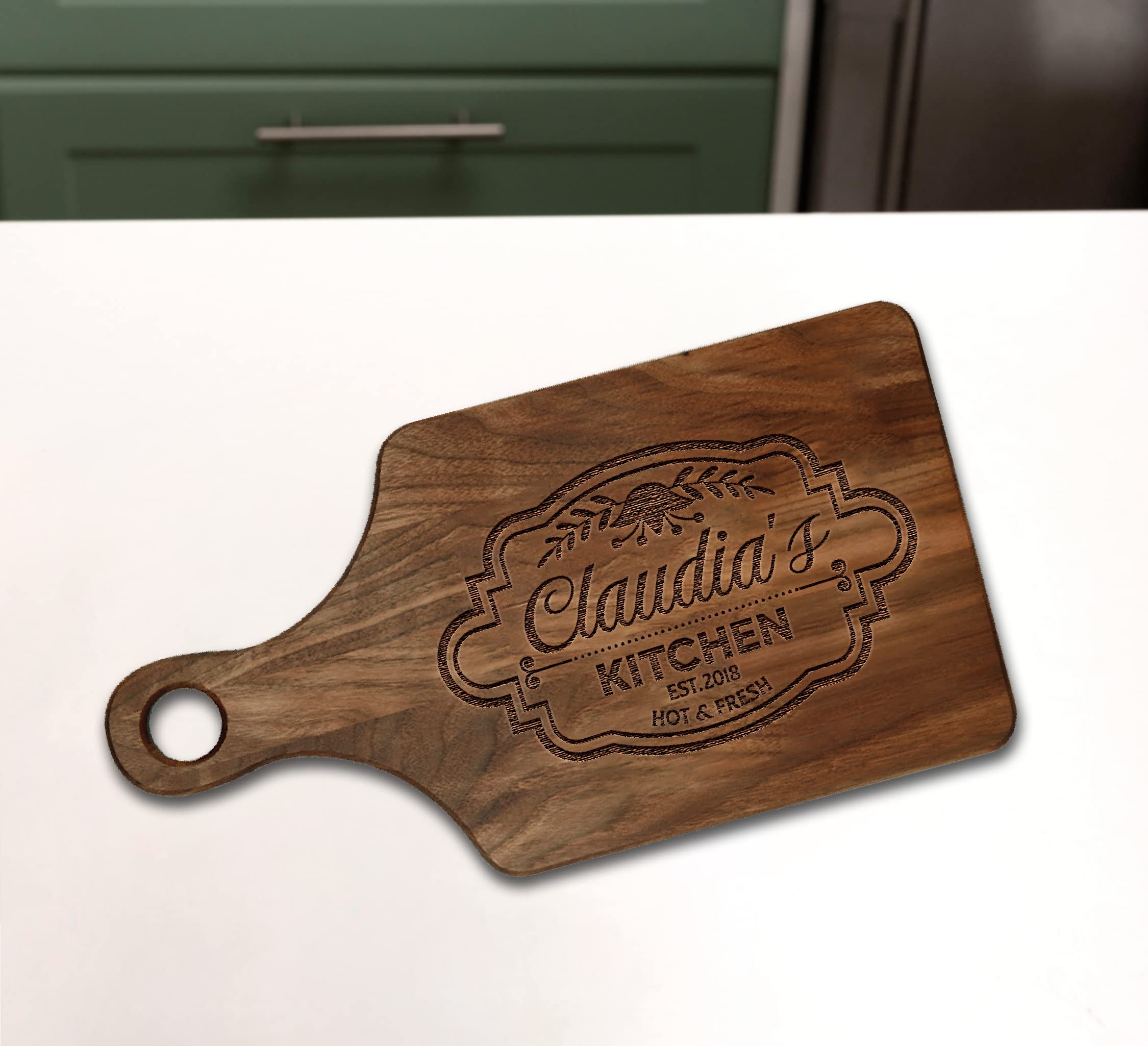 Personalized Cutting Board For Mom Custom Cutting Board Mothers Day Chopping Board Paddle Wood Engraved