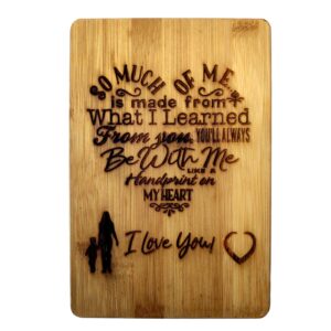 mothers gift - personalized engraved cutting board for mothers day gifts, mothers birthday gift, gifts for mom,mom cutting board