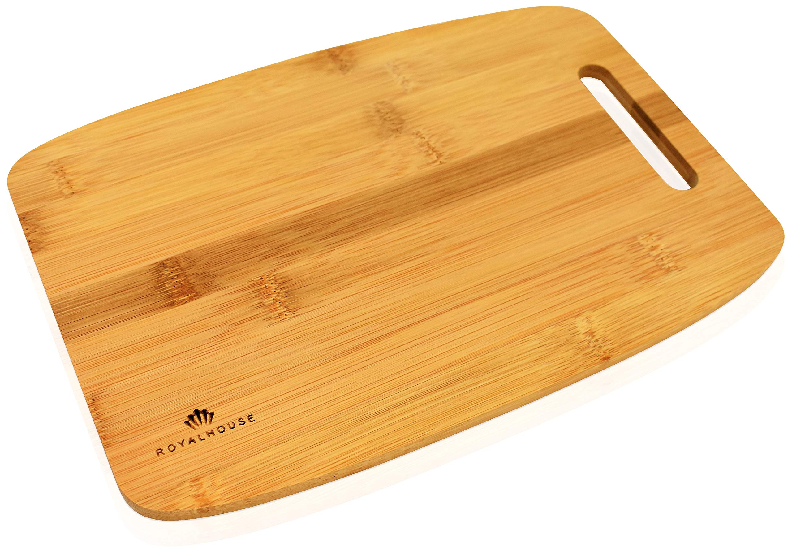 ROYALHOUSE Bamboo Cutting Board,Set of 3, Wood Chopping Board Set, Kitchen Cutting Board