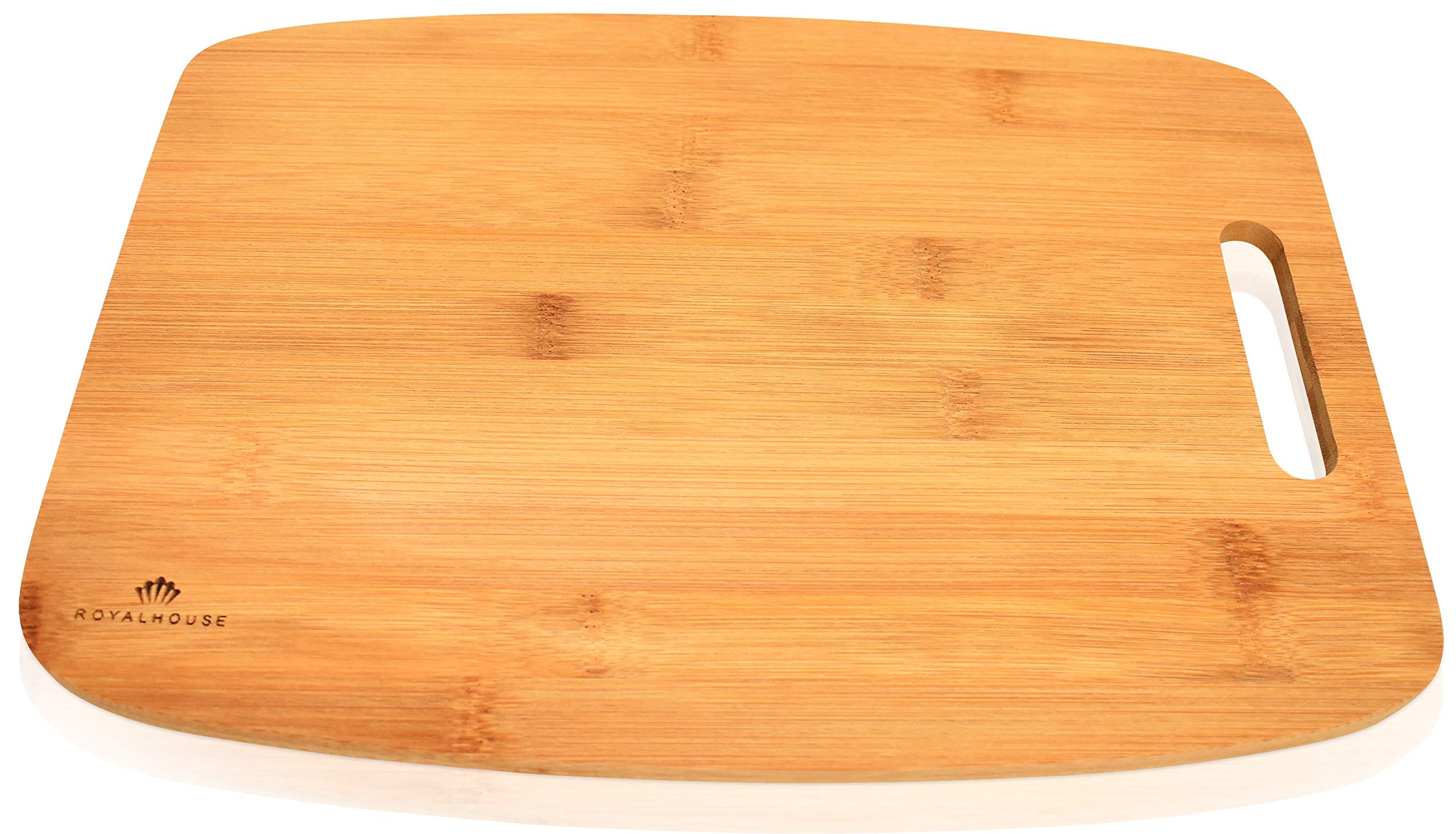 ROYALHOUSE Bamboo Cutting Board,Set of 3, Wood Chopping Board Set, Kitchen Cutting Board