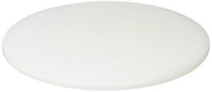 thunder group 14" x 1/2" pe round cutting board plrcb002