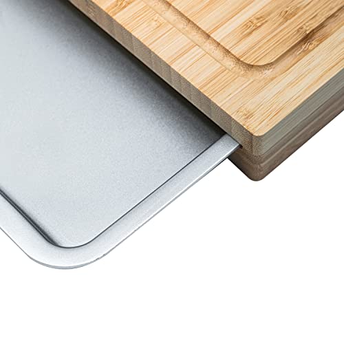 Cuisinart CPK-4884 Bamboo Cutting Board with Hidden Tray