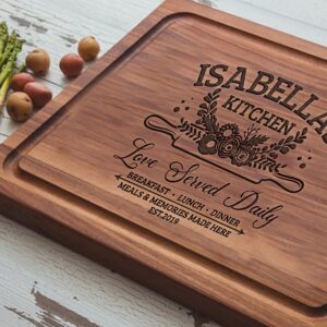 Personalized Mom Cutting Board Gift For Mom Grrandmother Custom Mothers Day Cutting Boards for Women