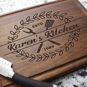 Personalized Mom Cutting Board Gift For Mom Grrandmother Custom Mothers Day Cutting Boards for Women