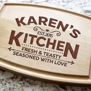 Personalized Mom Cutting Board Gift For Mom Grrandmother Custom Mothers Day Cutting Boards for Women