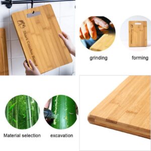 Shark Coochie Board,White Elephant Gifts Funny Bamboo Cutting Board Cheese Board,Charcuterie Board,Chopping Board Housewarming Wedding Grandma Mom Cooking Kitchen Decor