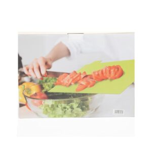 Cutting Board Set Made Of Food-grade Plastic Material, Strong Enough To Withstand The Sharpest Knives You Use For Cutting. Set Includes A Knife