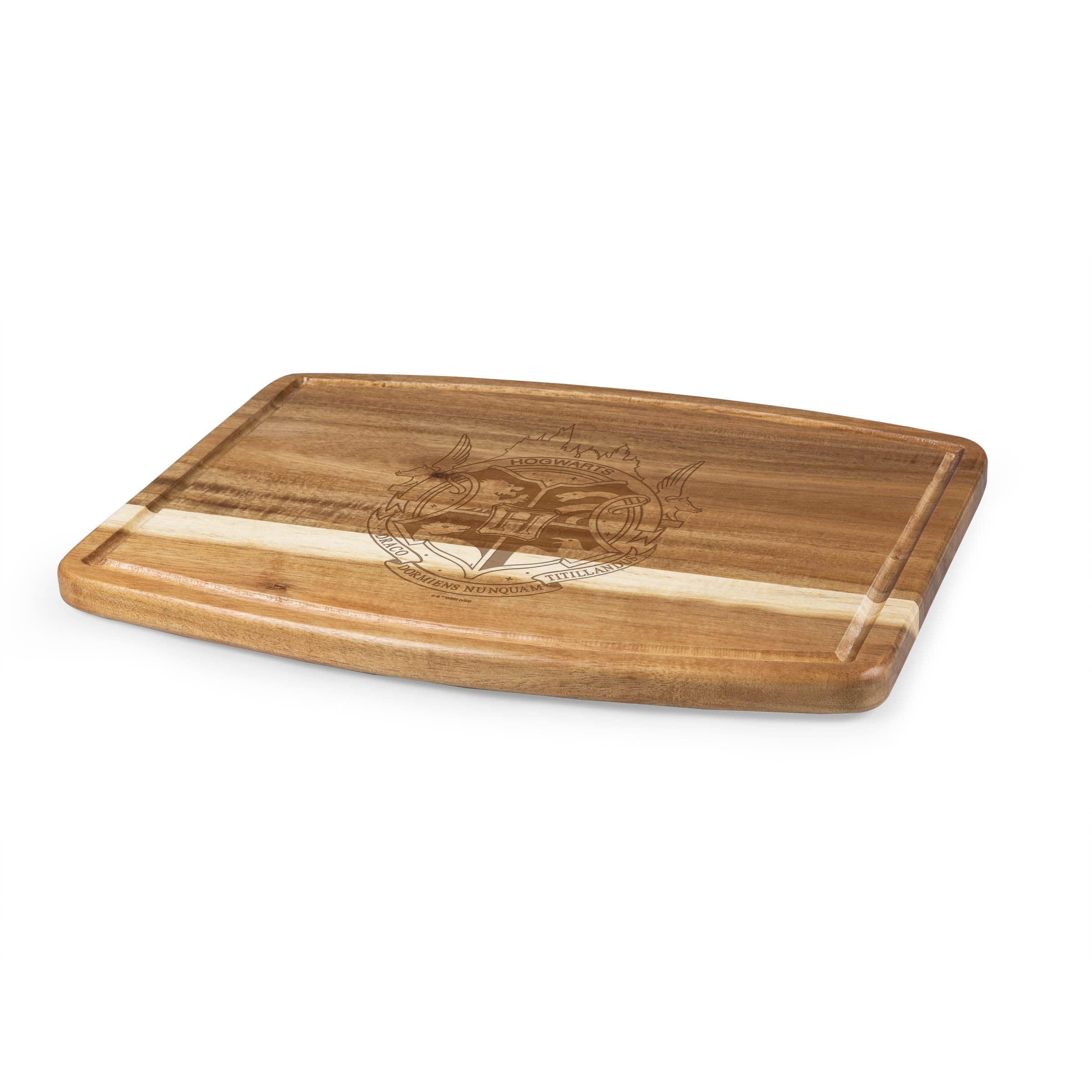 PICNIC TIME Harry Potter Hogwarts Ovale Acacia Cutting Board, Serving Board, Charcuterie Board, (Acacia Wood)