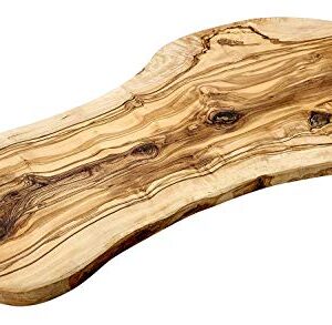 Naturally Med - Olive Wood Cutting Board/Cheese Board - 16 inch