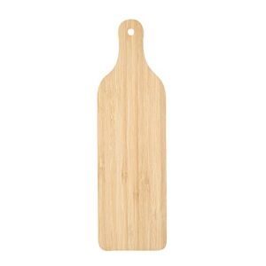 Restaurantware Nature Tek Bamboo Disposable Cheese/Charcuterie Board - 11 3/4" x 3 1/2" - 2 count box