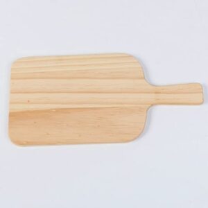 CYH Beech Bread Cutting Board Wooden Pizza Board Children's Fruit Salad Cutting Board Wooden Pizza Board Baking