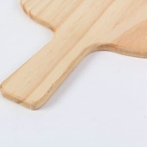 CYH Beech Bread Cutting Board Wooden Pizza Board Children's Fruit Salad Cutting Board Wooden Pizza Board Baking