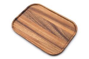 ironwood gourmet small steak board, 7.5 x 10.5 x 0.5 inches, brown