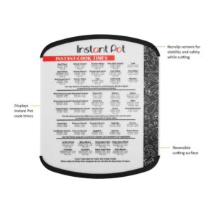 Instant Pot Official Cutting Board, 11x14, Black