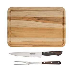 tramontina carving set & cutting board 2 pk - 2 pc, 80015/006ds