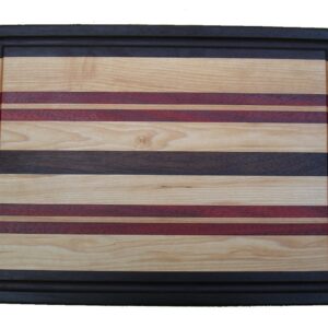 Highlight Series Extra-Large Cutting Board - Walnut, Maple & Padauk