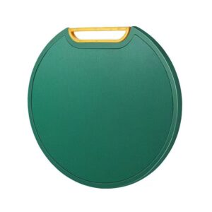 cutting board for chopping, flexible large plastic cutting boards mats for kitchen, dishwasher safe easy grip handle space saving, ergonomic design, green