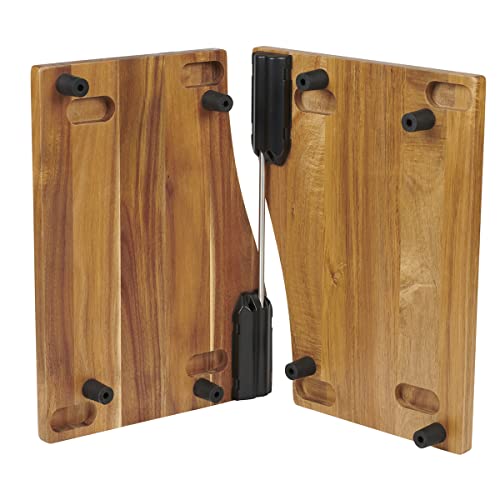 Anchor Hocking SwingBoard Acacia Wood Cutting Board, 6 Piece Set, Meal Prep Station