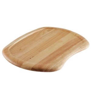 ayesha curry 47008 pantryware parawood cutting board / parawood serving board - 16 inch x 12 inch, brown