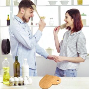 Heart Shaped Charcuterie Board - Heart Charcuterie Board Chautierre Board Brisket Cutting Board Charcuterie Meat And Cheese Platter Unique Cheese Board Wooden Cutting Board Cool Cutting (Bamboo)