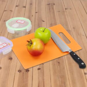 Innouse 4 Pack Colored Mini Cutting Board, Plastic Chopping Board