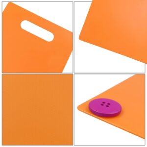 Innouse 4 Pack Colored Mini Cutting Board, Plastic Chopping Board