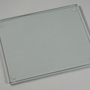 Vance 15 X 12 inch Premium Clear Extra Thick 3/8 inch Tempered Glass Cutting Board