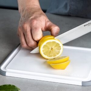 KitchenAid Classic Polypropylene Non-slip Chopping Board, 20 x 25cm