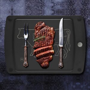 Outset Cow Grill Cutting Board, 10.8” x 14.5” x 0.2”