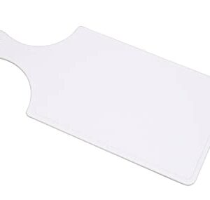 Cooking Concepts Double-Sided Paddle Cutting Boards, 12.5 in. (White, Paddle)