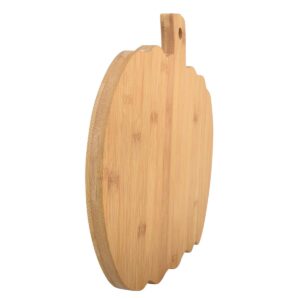 Vencer Halloween Pumpkin Bamboo Serving & Cutting Board,The Nightmare Before X-MAS Gift and Decoration,15x11.8 Inch,VFO-083