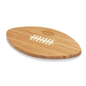 new york jets bamboo touchdown cutting board