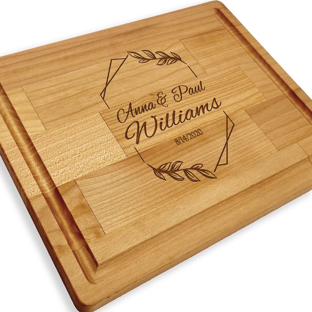 Personalized Maple Cutting Boards, Multiple Designs, Custom Cutting Boards Wood Engraved