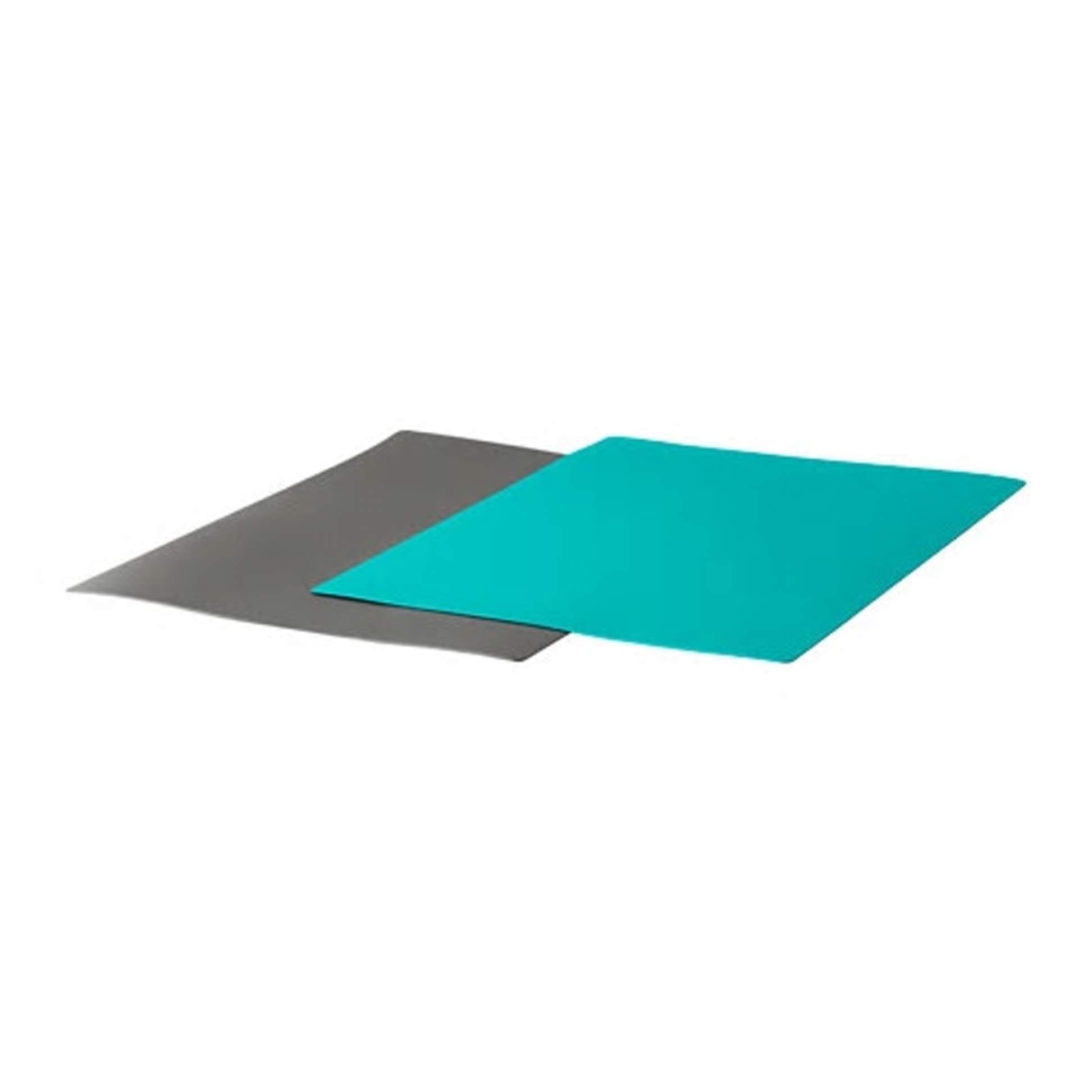 Ikea 303.358.98 2 Stück Schneidebretter grau/blaugrün Finfordela Flexible Chopping Boards Grey/Teal Green Pack of 2, Not Specified