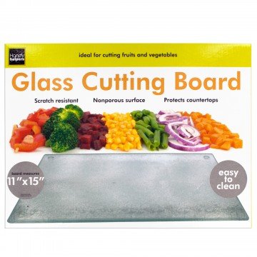 Unbreakable glass cutting board