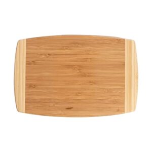 joyce chen medium burnished bamboo cutting board, 8x12 inches