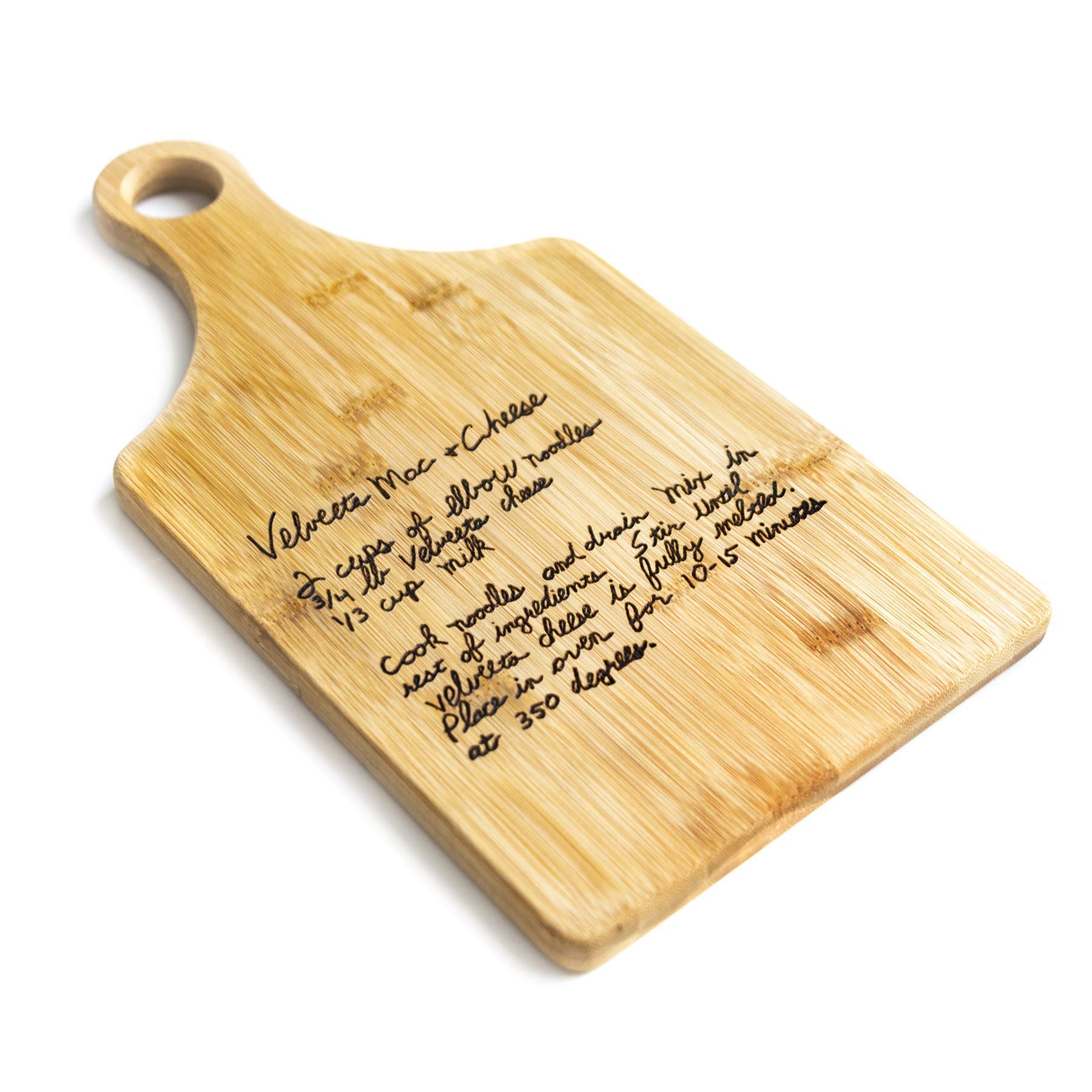 Recipe Cutting Board - Engraved Gifts for Women - Handwritten Recipe Cutting Board - Christmas Day Gift For Mom