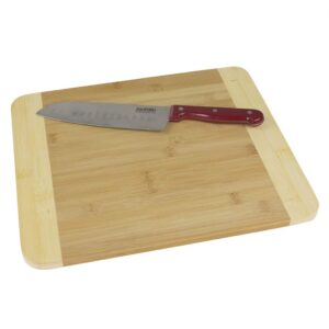 Home Basics, 13.5 by 11.5-Inch Bamboo Cutting Board