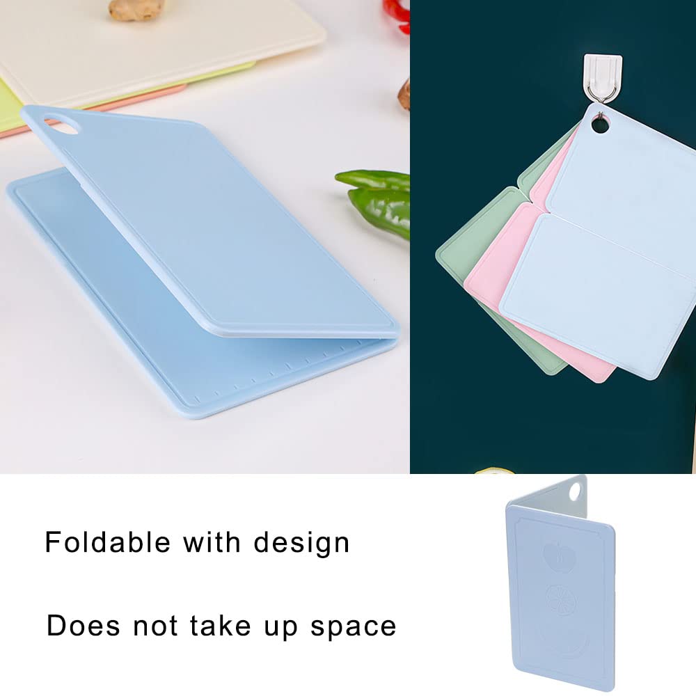 Chopping Board Foldable Cutting Proof Mincing Board for Cutting Vegetables Fruits Meat and Other Foods